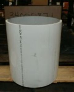 TUBE,PVC, 10.75 OD X 12"LG